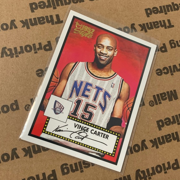 Vince Carter ‘06 Topps 1952 Style Card - Picture 4 of 7